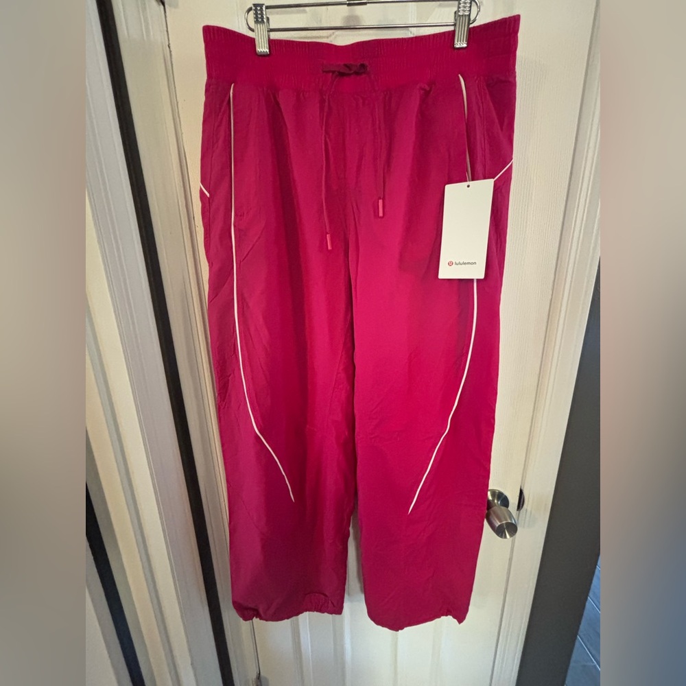 Lululemon Hot Fuchsia Track Pants, NWT!